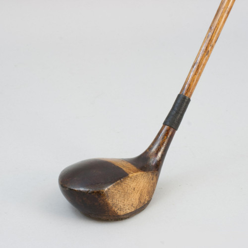 Hickory Shafted Golf Club, Wood Brassie