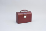 Red Leather Dressing Case