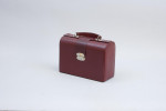 Red Leather Dressing Case