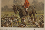 Signed Snaffles Hunting Print, The Huntsman