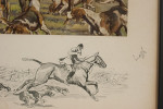 Signed Snaffles Hunting Print, The Huntsman