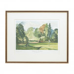 Lithographic Print Of Wilderness Golf Club