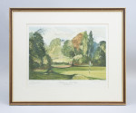 Lithographic Print Of Wilderness Golf Club