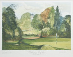 Lithographic Print Of Wilderness Golf Club