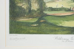 Lithographic Print Of Wilderness Golf Club