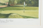 Lithographic Print Of Wilderness Golf Club