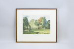 Lithographic Print Of Wilderness Golf Club