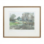 Lithographic Print Of Wentworth Golf Club