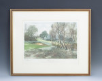 Lithographic Print Of Wentworth Golf Club