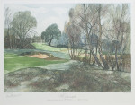 Lithographic Print Of Wentworth Golf Club