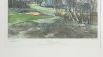 Lithographic Print Of Wentworth Golf Club