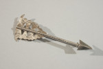 Silver Arrow Kilt Pin, Brooch