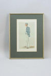 Cricket Print, Vanity Fair, The Demon Bowler