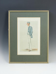 Cricket Print, Vanity Fair, The Demon Bowler