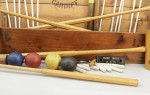 Vintage Croquet Set