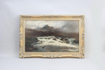 Signed Douglas Adams Original Oil On Canvas