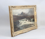 Signed Douglas Adams Original Oil On Canvas