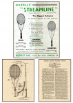Hazel Blue Star Tennis Racket