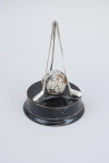 Silver Golf Hole In One Trophy