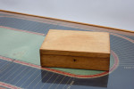 Antique Coffee Table Horse Racing Steeplechase Game