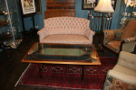Antique Coffee Table Horse Racing Steeplechase Game