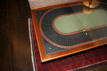 Antique Coffee Table Horse Racing Steeplechase Game