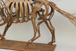 Metal Horse Sculpture, Garden Ornament