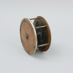 Antique Salmon Fishing Reel In Brass And Bakelite By Carter & Sons
