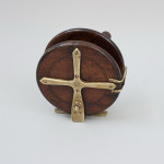 Mahogany Starback Fishing Reel With Brass Fittings