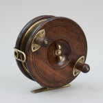 Mahogany Starback Fishing Reel With Brass Fittings