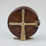 Mahogany Starback Fishing Reel With Brass Fittings
