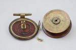 Mahogany Starback Fishing Reel With Brass Fittings