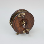 Mahogany Starback Fishing Reel With Brass Fittings