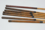 Set of Seven Usable Hickory Golf Clubs