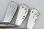 Set of Seven Usable Hickory Golf Clubs