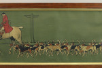 Pair Of Equestrian Hunting Prints By Cecil Aldin, The Huntsman and The Whip