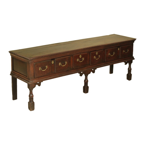 Antique Oak Dresser Base