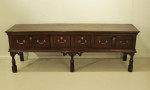 Antique Oak Dresser Base