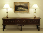 Antique Oak Dresser Base