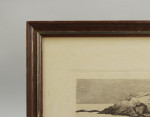 Antique Golf Scene, Clifftop Golf.