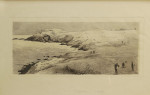 Antique Golf Scene, Clifftop Golf.