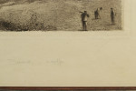 Antique Golf Scene, Clifftop Golf.