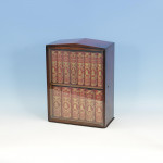 PETER PARLEY'S TALES - Complete 14-Volume "Library of Instruction" in the Original Glazed Bookcase