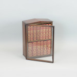 PETER PARLEY'S TALES - Complete 14-Volume "Library of Instruction" in the Original Glazed Bookcase