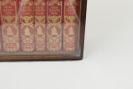 PETER PARLEY'S TALES - Complete 14-Volume "Library of Instruction" in the Original Glazed Bookcase