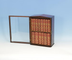 PETER PARLEY'S TALES - Complete 14-Volume "Library of Instruction" in the Original Glazed Bookcase