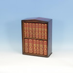PETER PARLEY'S TALES - Complete 14-Volume "Library of Instruction" in the Original Glazed Bookcase