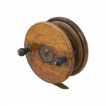 Large Walnut Starback Fishing Reel