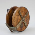 Large Walnut Starback Fishing Reel