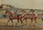 Equestrian Watercolour Painting Henry William Standing (British, 1894-1931)